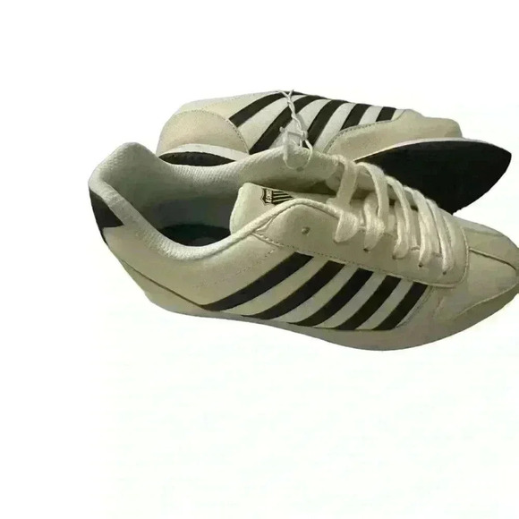 K-Swiss Shoes Men 7  Arvee Training Sneakers Tan And Black Low Top Lace ms2